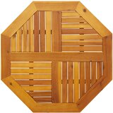 Stolna ploča 80x80x2,2 cm osmerokutna od masivnog drva bagrema | shoptok.hr