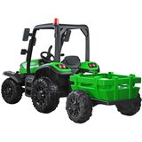 Veliki Velik traktor s prikolico 4×4 – rdeč | Shoptok.si
