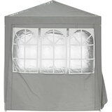 Šator za zabave Svijetlo siva 200 x 200 x 240 cm PE i čelik | shoptok.hr