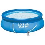 Intex bazen sa priborom (ø x v: 244 x 61 cm, 1.942 l, plave boje)
