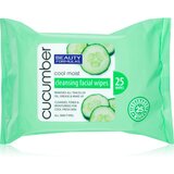 Beauty Formulas Cucumber čistilni robčki z izvlečki kumarice 25 kos Cene