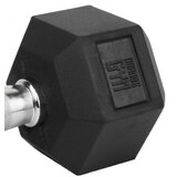 Orange Gym Šesterokotna utež 27,5 kg črna, (21314397) | Shoptok.si