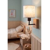 Brilagi Zidna lampa BOBO WOOD 1xE27/25W/230V hrast/crna/bela/zečići | Eponuda.com
