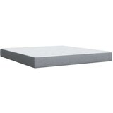 vidaXL Krevet s oprugama i madracem svjetlosivi 180x200 cm od tkanine | shoptok.hr