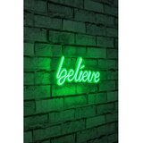 Wallity Dekorativna LED rasveta Believe, 27.5x47cm, Zelena | ePonuda.com