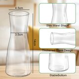 CEWROM 12x mini steklena vaza 14cm | Shoptok.si