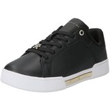 Tommy Hilfiger Niske tenisice zlatna / crna | shoptok.hr