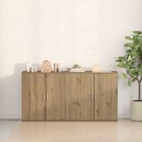  Kreveta 2 pcs Umjetnički hrast 79 x 38 x 80 cm | shoptok.hr
