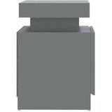 vidaXL noćni ormarić sivi 45 x 35 x 52 od iverice | shoptok.hr