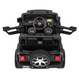  Licencirani auto na akumulator Jeep Wrangler Rubicon 4x4 - crni | shoptok.hr
