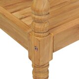  Klupa Batavia s antracit jastukom 150 cm od masivne tikovine | shoptok.hr