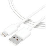 TACTICAL Smooth Thread kabel USB-A/Lightning - 0.3m - Bela | Shoptok.si