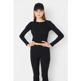 Trendyol Black Sports Knitted Bottom-Top Suit | shoptok.hr