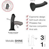 Strap-On-Me Dildo Metallic Shine Old Rose, medium Cene