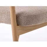 Unique Furniture Bež blagovaonske stolice u setu s naslonima za ruke 2 kom od punog hrasta Elk – | shoptok.hr