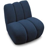 Bobochic Paris Temno moder fotelj iz tkanine bouclé Janissaire – | Shoptok.si