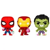 Pocket POP Blister 3 Figurice Marvel: Spiderman, Hulk, Iron Man