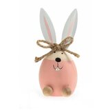 Festa eggy uskršnja dekoracija drvena jaje i zec roze 10.5cm ( 734032 ) Cene