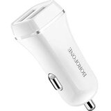  Auto punjač bijeli sa 2 USB izlaza BOROFONE BZ2 | Eponuda.ba