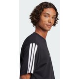 Adidas Tehnička sportska majica 'Essentials 3' crna / bijela | shoptok.hr