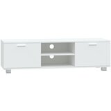 Maison Chic TV omarica - TV stojalo - Televizijska omarica bela 140x40,5x35 cm inženirski les, (21701470) | Shoptok.si