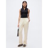 Calvin Klein Jeans Hlače bež / zlatna / vuneno bijela | shoptok.hr