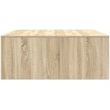  Stol za kavu s ladicama sonoma hrast 100x100x40 cm | Eponuda.com