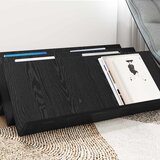  Polica za časopise s policom Crni hrast 90 x 53 x 28,5 cm | Eponuda.com
