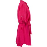 Pri Basic midi tunic shirt dress plus size MARIBEL | shoptok.hr