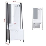 Hanah home hall Stand Lole Black White | ePonuda.com