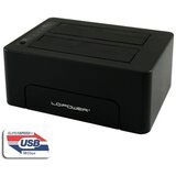 HDD DOCKING LC-DOCK-C USB3.1 Gen.2 2.5/3.5" HDD/SSD Black | ePonuda.com