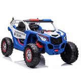 Lean_Toys Xxl otroški avto na akumulator 24V 4x4 XB-2118 Police Modra lea | Shoptok.si
