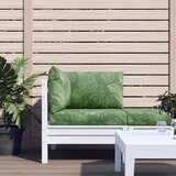 vidaXL Blazina za palete 3 kosi vzorec listov oxford blago | Shoptok.si
