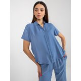 Sublevel Blouse-D73761M11063B-blue | Shoptok.si