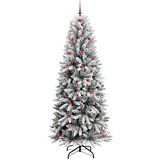 vidaXL Umestno božično drevo med 300 LED Bela 93 x 93 x 240 cm | Shoptok.si