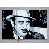 Ručno oslikana POP ART slika AL CAPONE | different sizes | shoptok.hr