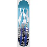 3 Flames 8" Skateboard deska blue