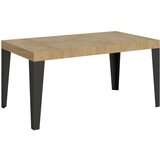 Itamoby   Flame (90x160/420 cm) - hrast, barva nog: antracit - raztegljiva jedilna miza, (20842743) Cene
