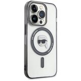  Originalna KARL LAGERFELD Hardcase KLHMP15LHKHNOTK maska za iPhone 15 PRO (Karl Head + MAG / prozorna) | Shoptok.si