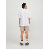 Jack & Jones Majica petrol / svetlo roza / bela | Shoptok.si