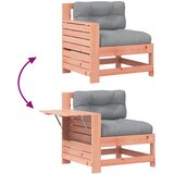 Vrtna sofa s naslonom za ruke i jastukom masivno drvo duglazije | shoptok.hr