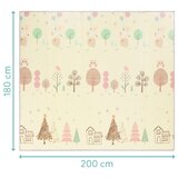 Fillikid dvostrana podloga za igru Tree, 180x200 cm | shoptok.hr