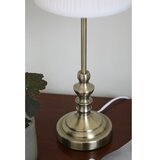 Markslöjd 108969 - Stona lampa NOBLE 1xE14/40W/230V 56 cm bela/mesing | Eponuda.com