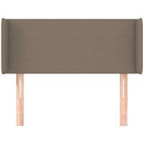  Vzglavje z ušesi taupe 83x16x78/88 cm blago, (20794123) | Shoptok.si