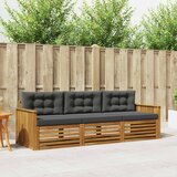  Set vanjskih sofa 3 kom. Prirodna i antracit | shoptok.hr