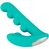  Beau Coeur Sylora - biserni 2v1 vibrator (zeleni) Cene