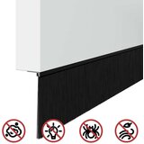  Držač četke za vrata 12 pcs Crna 100 cm Aluminijski legura | shoptok.hr