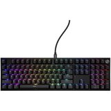 Genesis Tastatura Thor 404 Outemu Peach Silent V3 RGB Black Cene