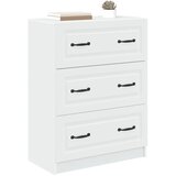  Ormar s ladicama 66 x 34 5 x 87 cm Konstruirano drvo Bijela - Bijela Slike