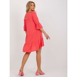Sublevel Dress-D73761M30214C-coral | shoptok.hr